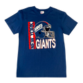 Garan x NFL - New York Giants Navy Graphic Vintage 80s T-Shirt