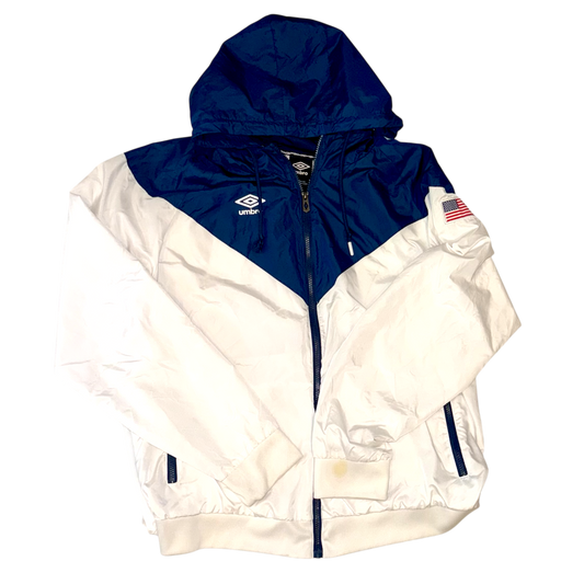 Umbro - USA Patched Full Zip Hooded Windbreaker Jacket