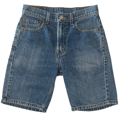 Levi Strauss - Blue Denim 505 Jean Shorts