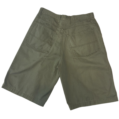 Plugg - Fatigue Fear Olive Vintage Y2K Chino Shorts