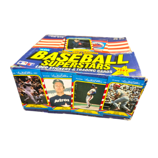 Fleer 1987 - Limited Edition Baseball Superstars Booster Box