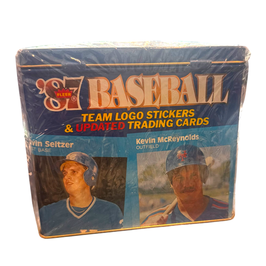 Fleer 1987 -Update Glossy Baseball Complete Factory Sealed Tin Set