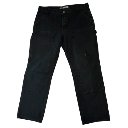 Carhartt - Relaxed Fit Black Double Knee Workwear Pants