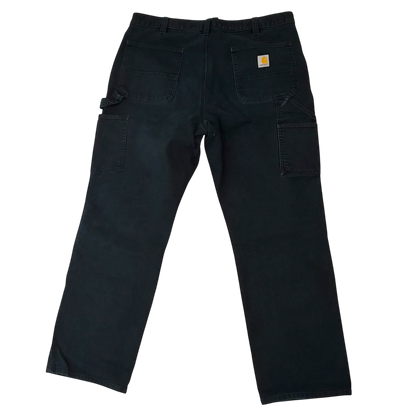 Carhartt - Relaxed Fit Black Double Knee Workwear Pants