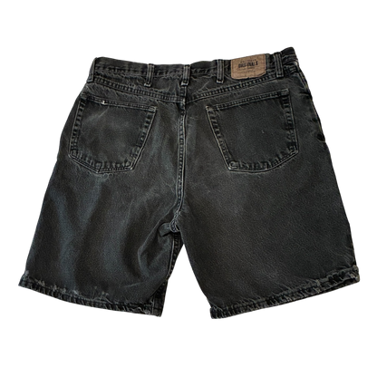 Wrangler - Vintage Y2K Black Denim Shorts