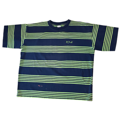 Poler - Navy/Yellow Striped T-Shirt
