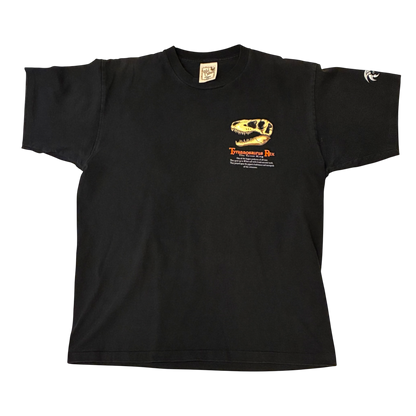 Wild Cotton - Tyrannosaurus Rex Vintage 90s Black Graphic T-Shirt