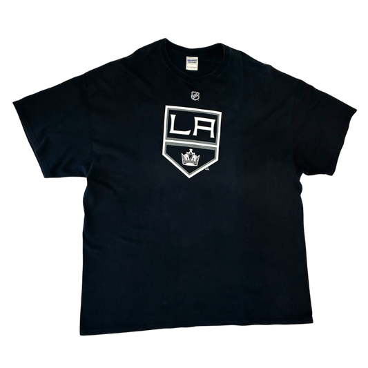 Gildan - Los Angeles Kings Quick Black Vintage Y2K Graphic T-Shirt