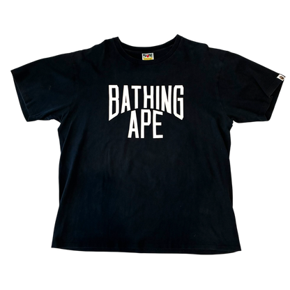 A Bathing Ape - BAPE White Graphic Black T-Shirt