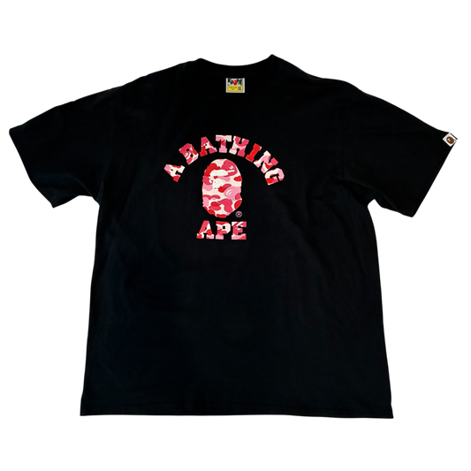 A Bathing Ape - BAPE White Busy Work Graphic Black T-Shirt