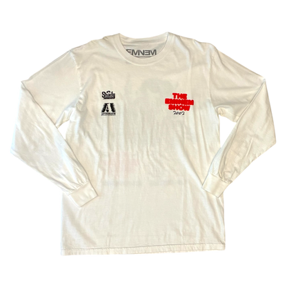 Eminem - The Eminem Show Anniversary White Longsleeve Graphic T-Shirt