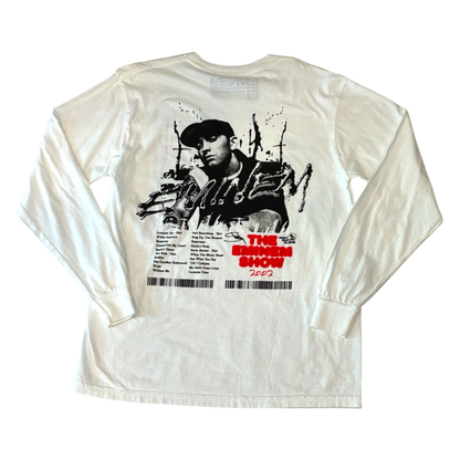 Eminem - The Eminem Show Anniversary White Longsleeve Graphic T-Shirt