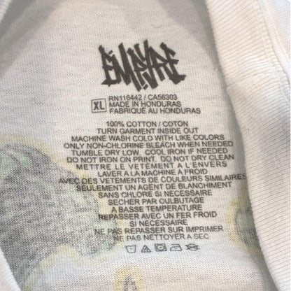 Empyre - White Graphic Longsleeve T-Shirt