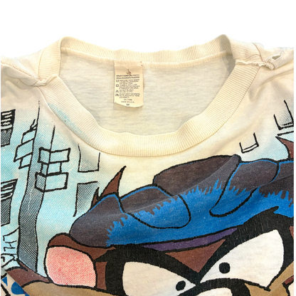 Warner Bros Studios - Tazmanian Devil Hockey Vintage 1995 AOP T-Shirt