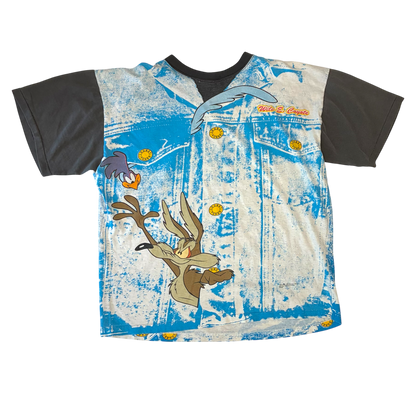 Warner Bros - Wile E Coyote AOP Graphic Vintage 1994 T-Shirt