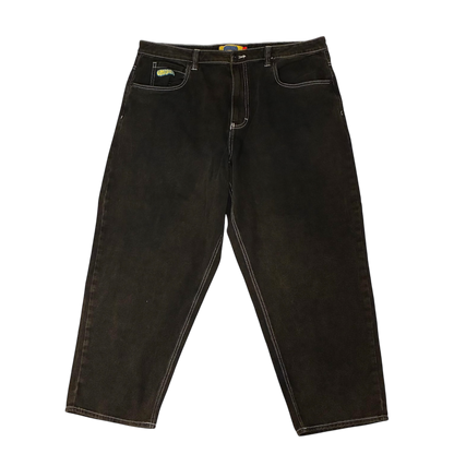 Empyre - Black Wide Leg Denim Jeans