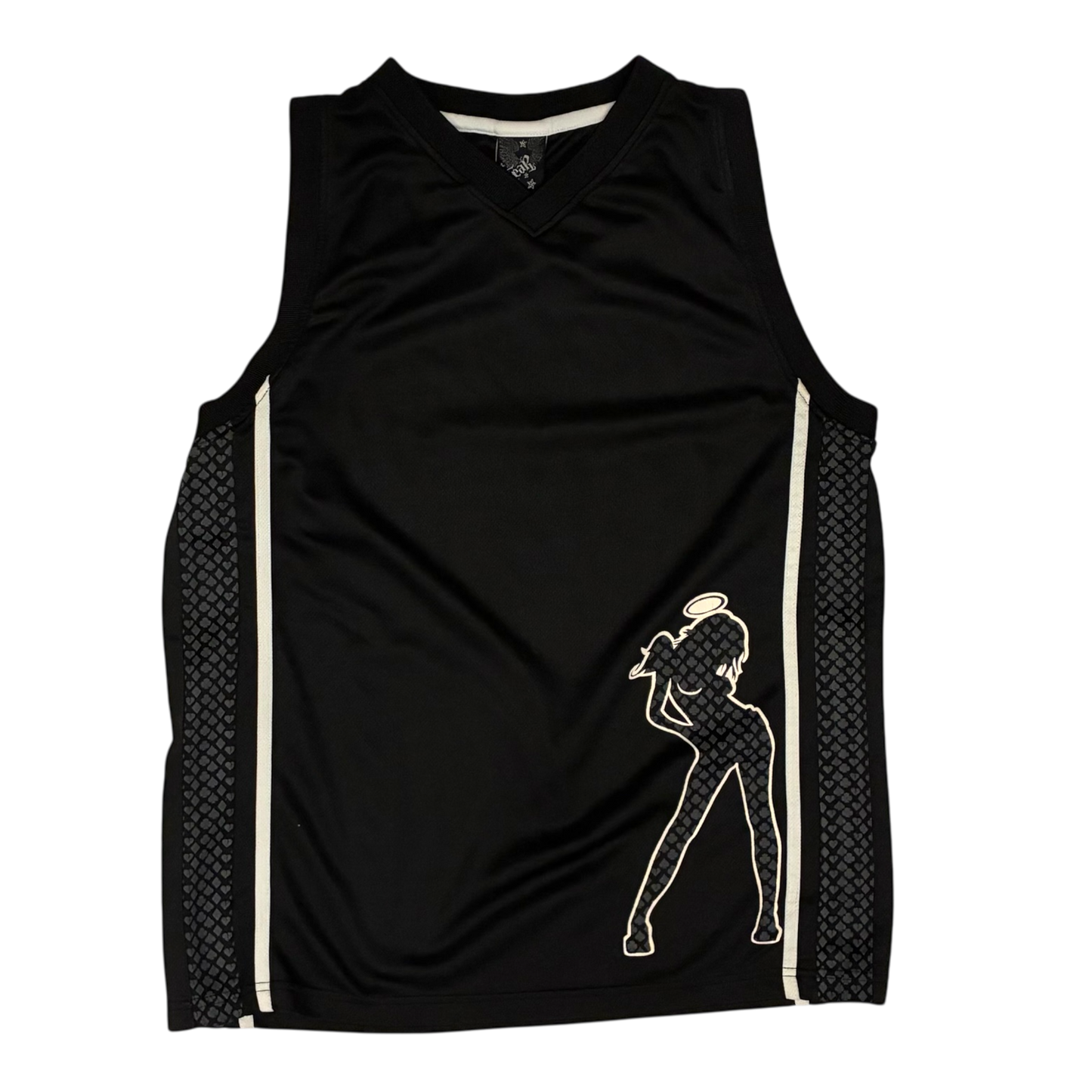 No Fear - Black Vintage Y2K Tank Top Jersey