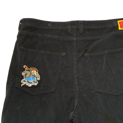 Empyre - Black Corduroy Baggy Pants