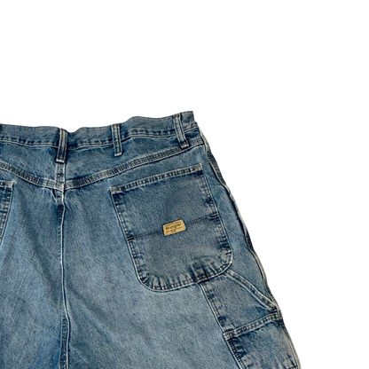 Wrangler - Light Blue Denim Vintage Y2K Workwear Shorts