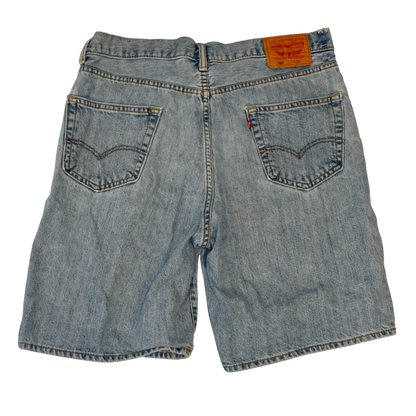 Levis - Light Blue Denim 550 Vintage Y2K Shorts