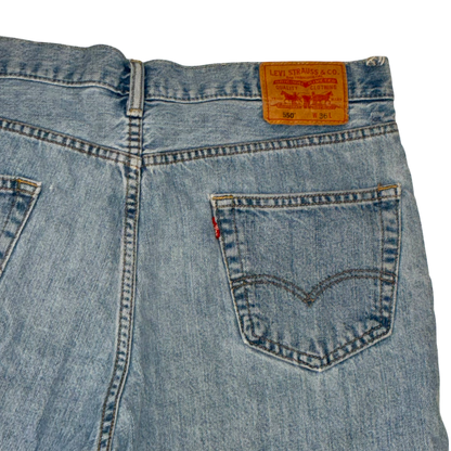 Levis - Light Blue Denim 550 Vintage Y2K Shorts