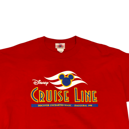 Disney Cruiseline - Red Graphic Vintage Y2K T-Shirt