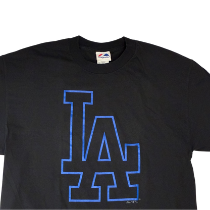 Majestic - Los Angeles Dodgers Vintage 2010 Black Graphic T-Shirt