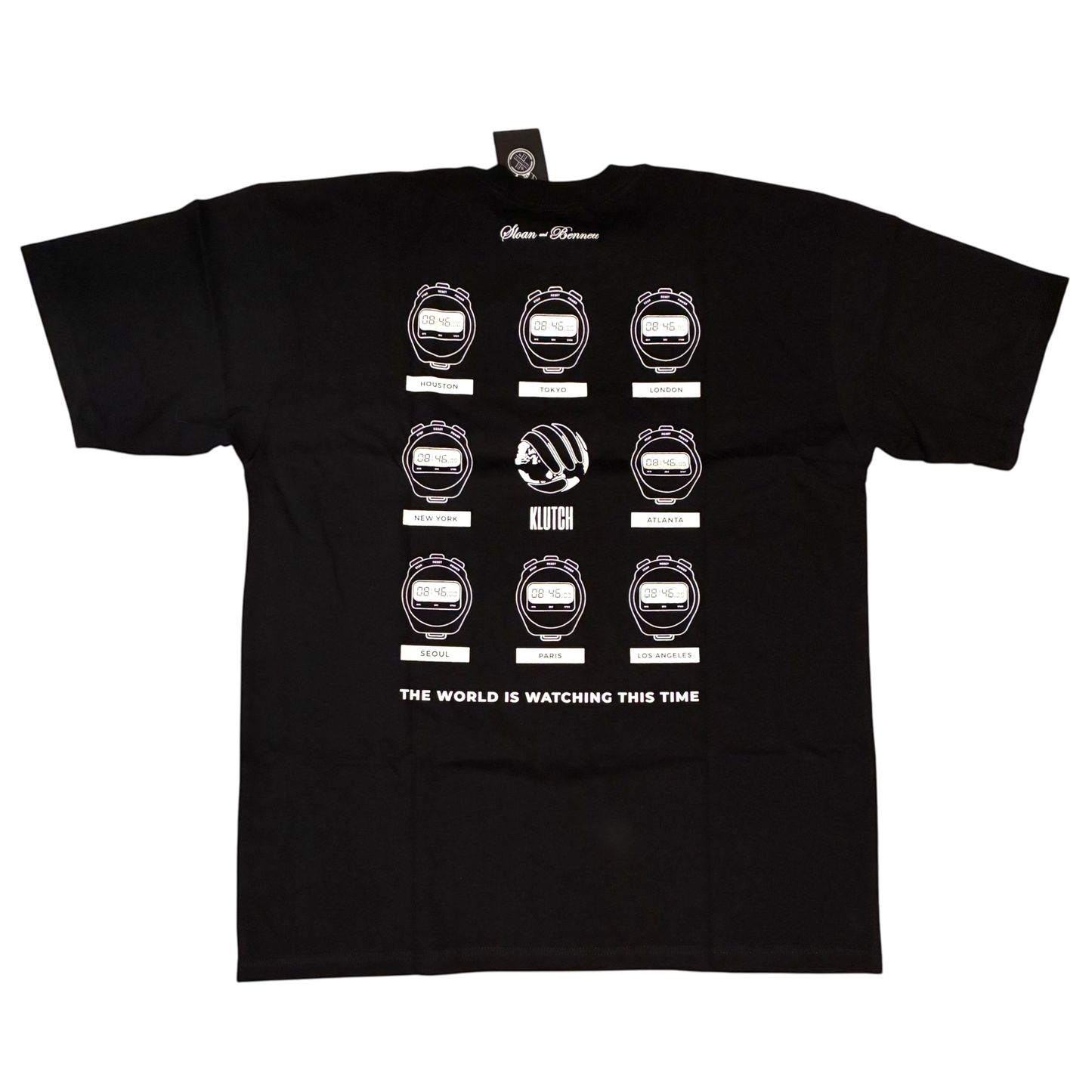 Sloan and Bennett x Klutch - Timezone Watch Promo Deadstock Graphic T-Shirt
