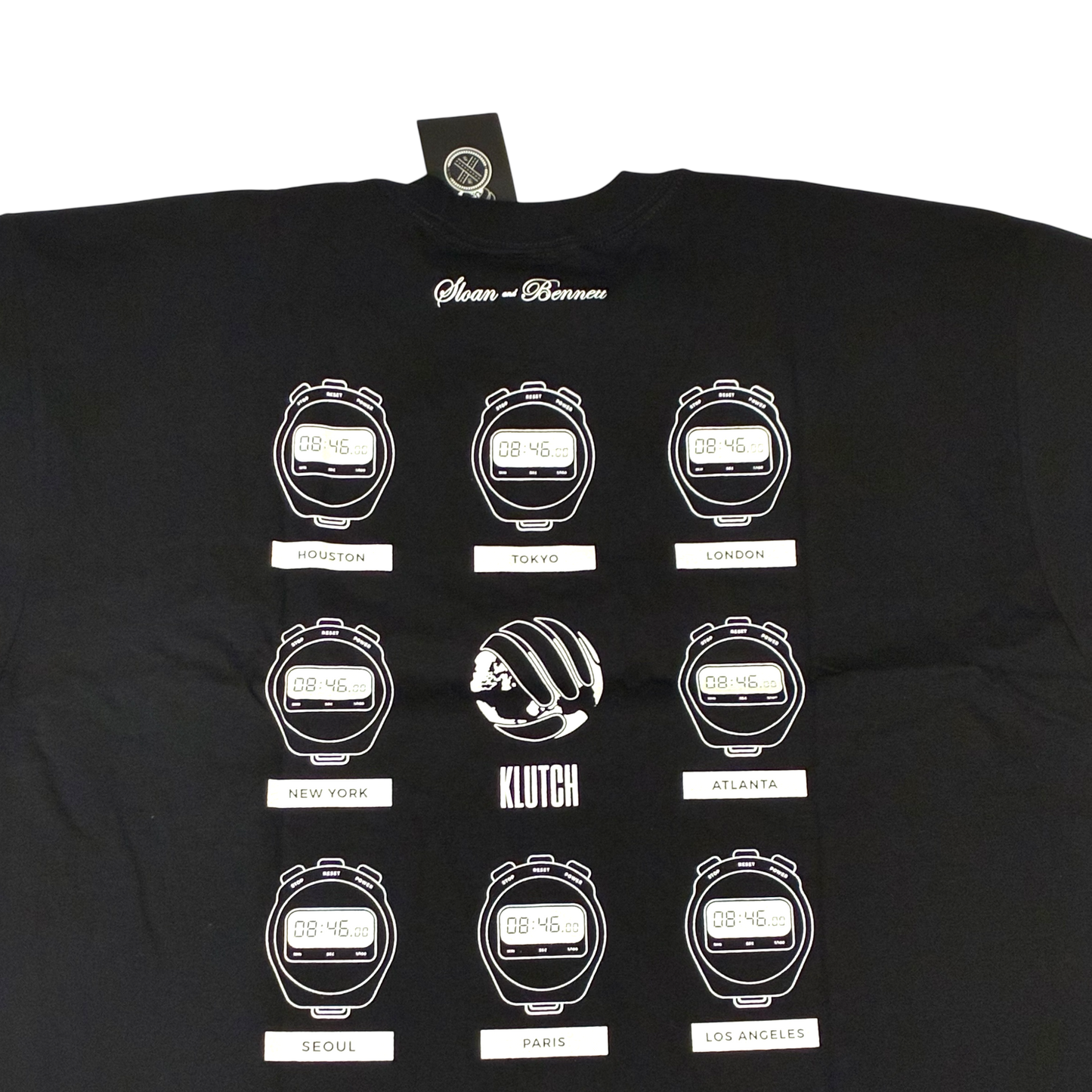 Sloan and Bennett x Klutch - Timezone Watch Promo Deadstock Graphic T-Shirt