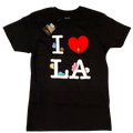 BT21 - I Love LA Black Graphic Deadstock T-Shirt