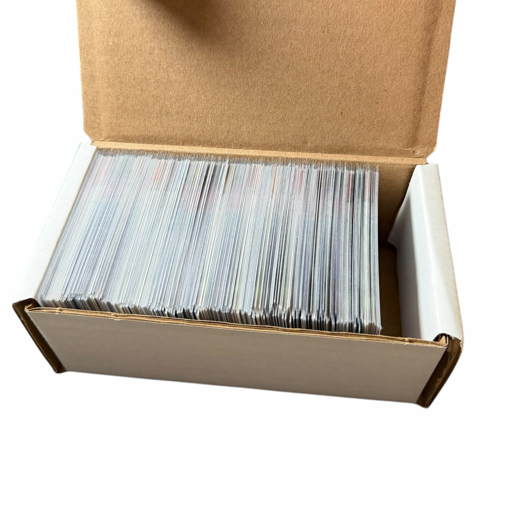 Vangsworld, Inc bulk lot of Topps Stars of MLB baseball trading cards in a white protective storage box
