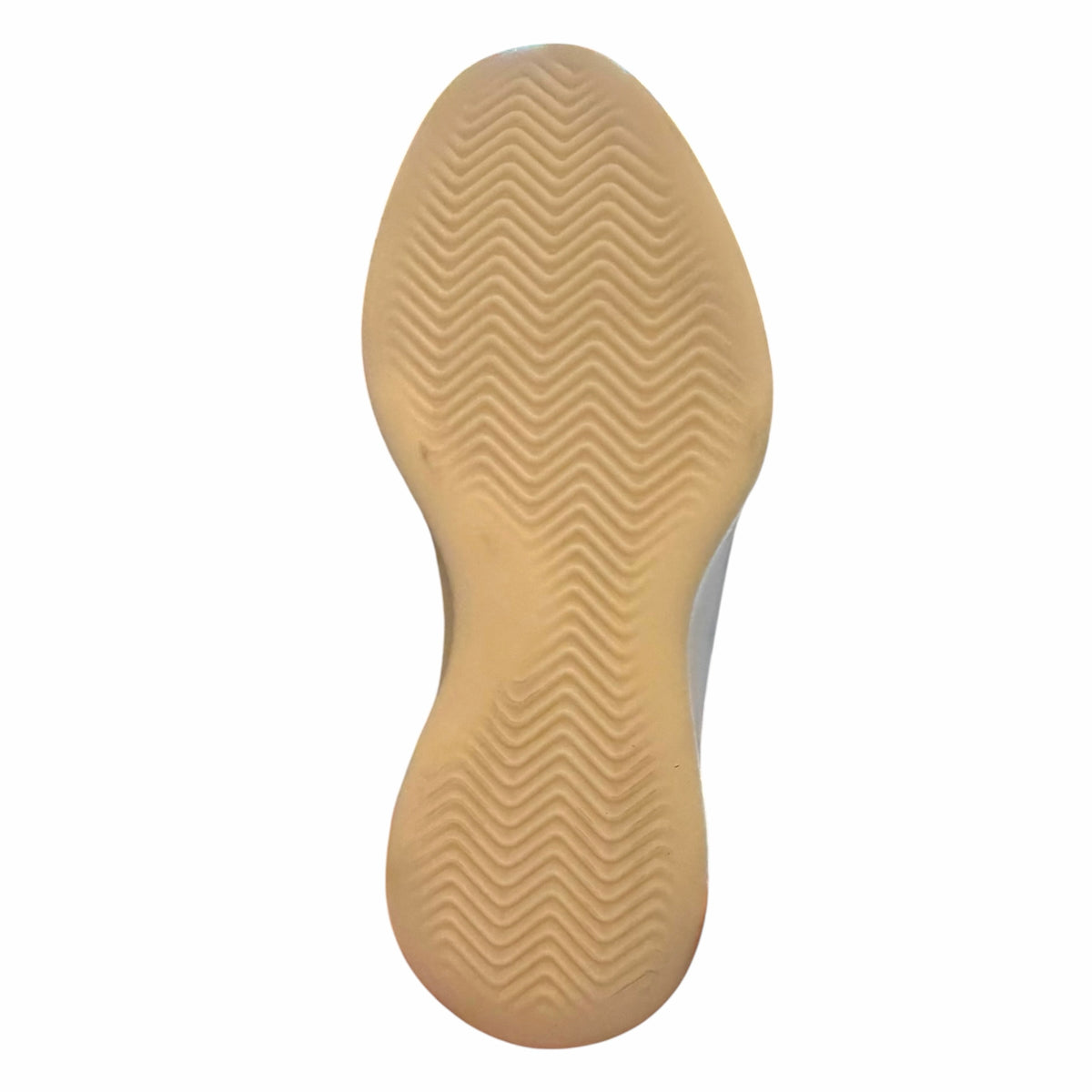 Vangsworld, Inc adidas Fear of God Athletics basketball sneaker outsole with a beige herringbone traction pattern