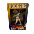 Vangsworld, Inc Brusdar Graterol Los Angeles Dodgers bobblehead figure in a branded display box with pitching pose.
