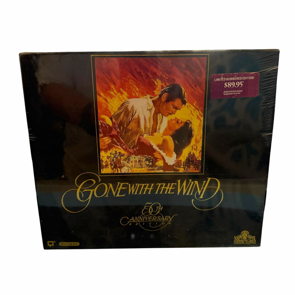Vangsworld, Inc Gone with the Wind 50th Anniversary Edition VHS tape in factory-sealed black collector box
