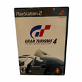Vangsworld, Inc Gran Turismo 4 racing game for PlayStation 2 in original case with white sports car cover art