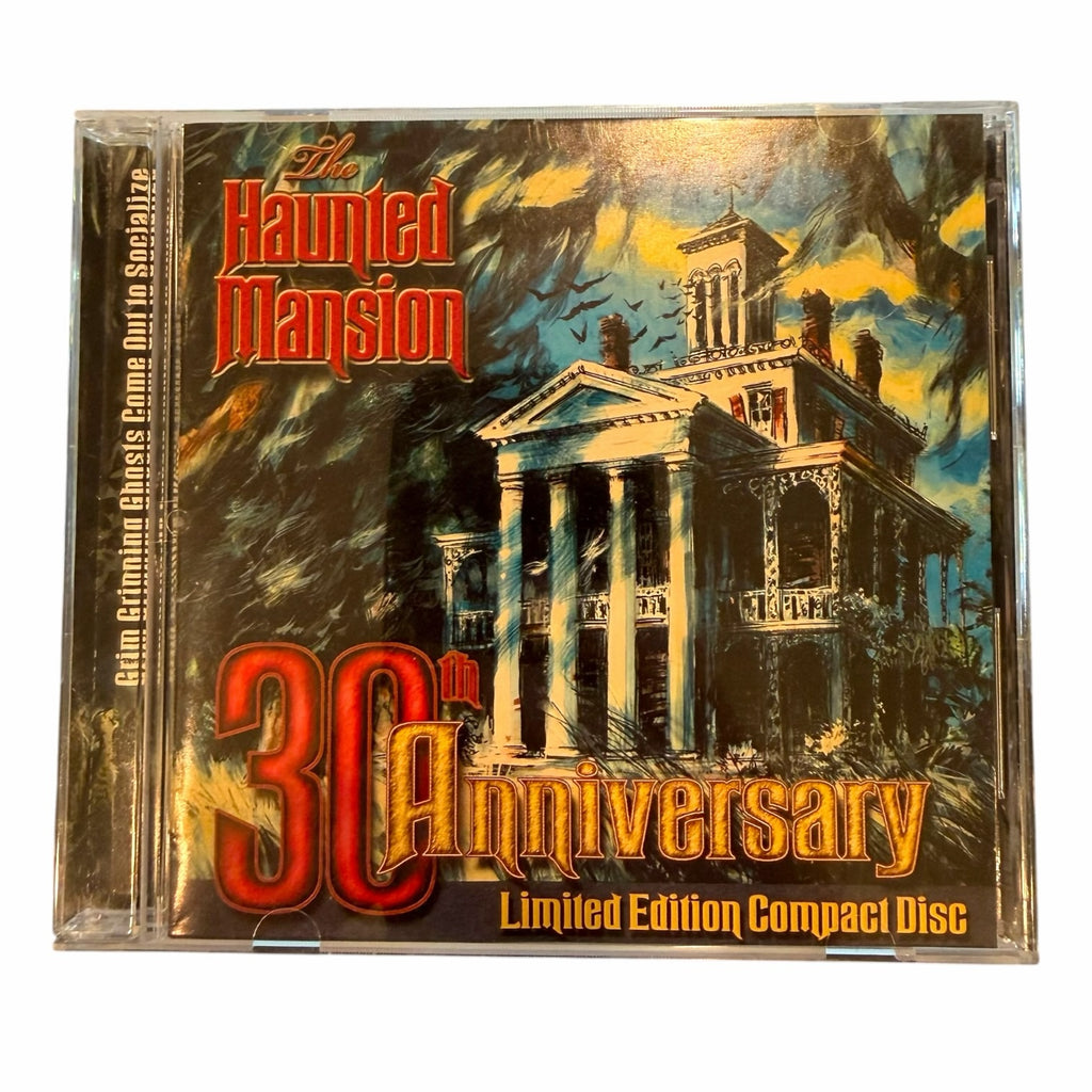 Vangsworld, Inc The Haunted Mansion 30th Anniversary limited edition CD featuring atmospheric mansion cover art