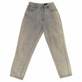 Vangsworld, Inc high-waisted mom jeans in a vintage light-wash denim with a classic five-pocket design.