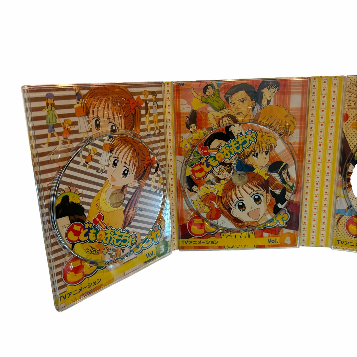 Vangsworld, Inc Kodocha anime DVD collection featuring vibrant character artwork of Sana Kurata on multi-disc cases.