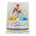Vangsworld, Inc 2022 Panini Flawless Rhys Hoskins autographed baseball card with holographic foil and serial number