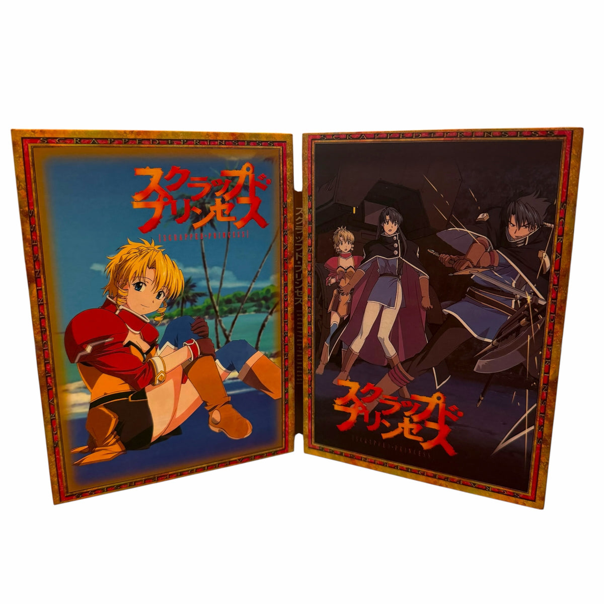 Vangsworld, Inc Scrapped Princess complete anime series DVD set featuring Pacifica Casull and character artwork.