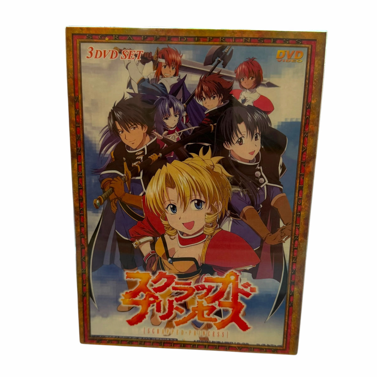 Vangsworld, Inc Scrapped Princess complete 3-DVD anime series set featuring Pacifica Casull and main characters