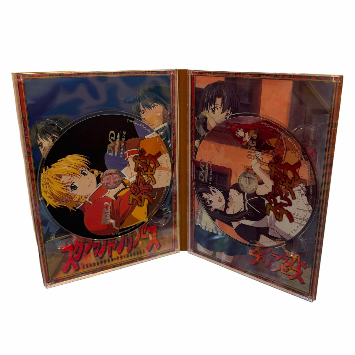 Vangsworld, Inc Scrapped Princess complete anime series 3-DVD set featuring character artwork on discs and case