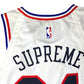 Supreme x Nike/NBA - Teams Authentic White Jersey