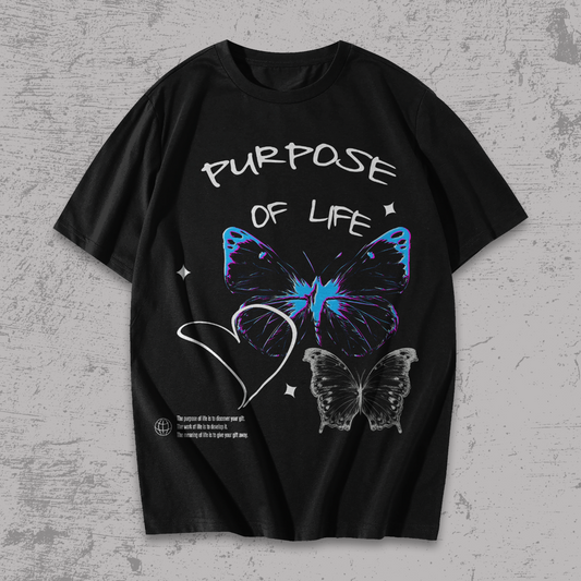 Purpose of Life T-Shirt Premium Streetwear Design